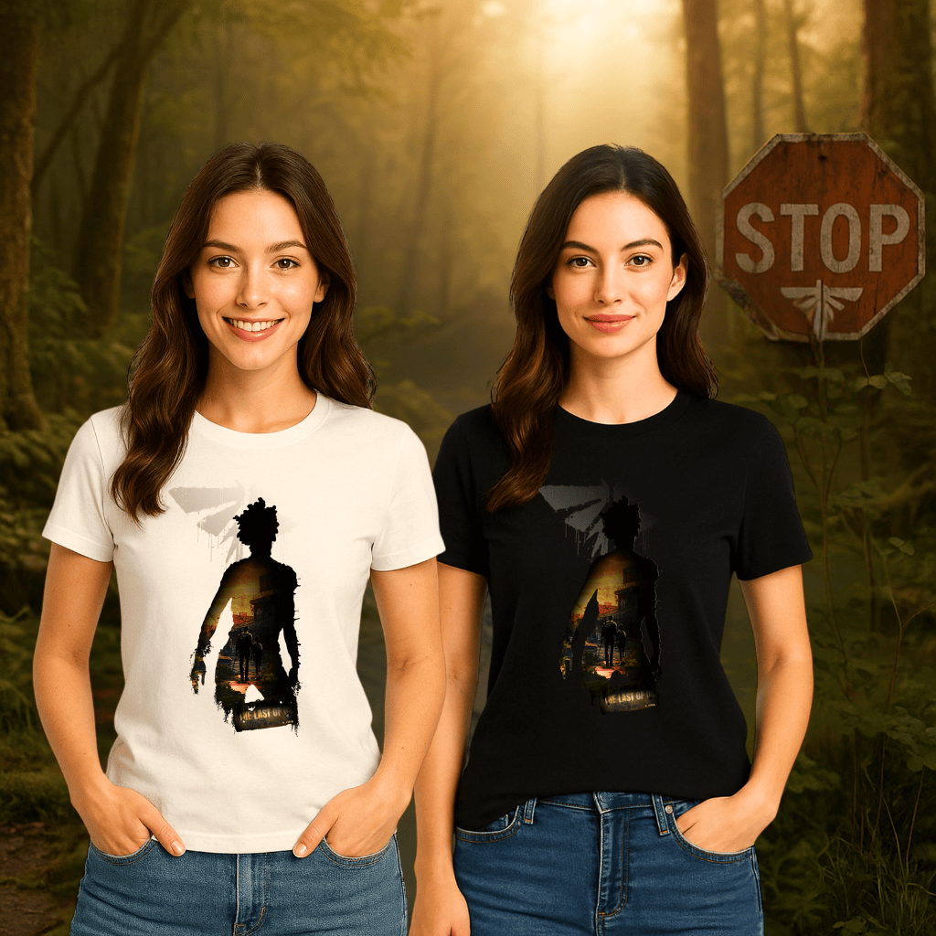Camiseta Feminina Entre Vagalumes e Estaladores - The last of us - Imagem 3