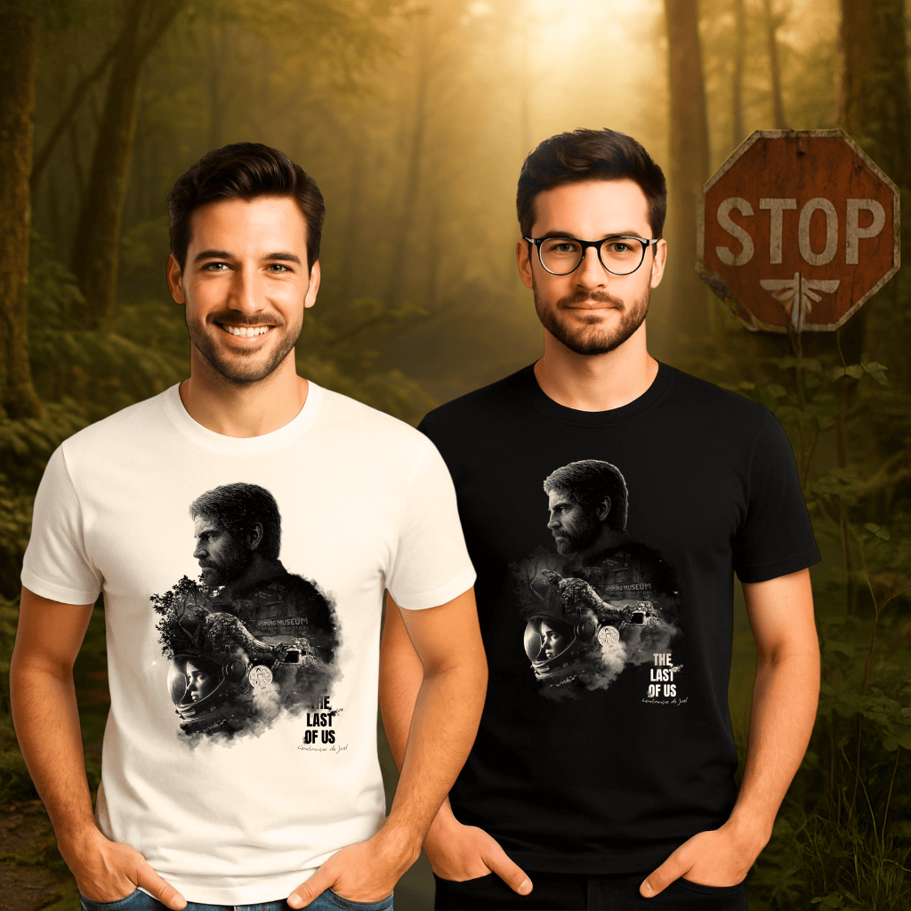 Camiseta Masculina Lembranças de Joel - The Last of Us - Imagem 3