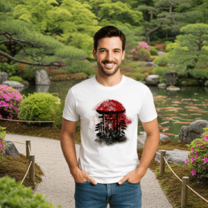 Camiseta Masculina Onde os Ecos Guiam a Lâmina - Ghost of Tsushima - Imagem 2