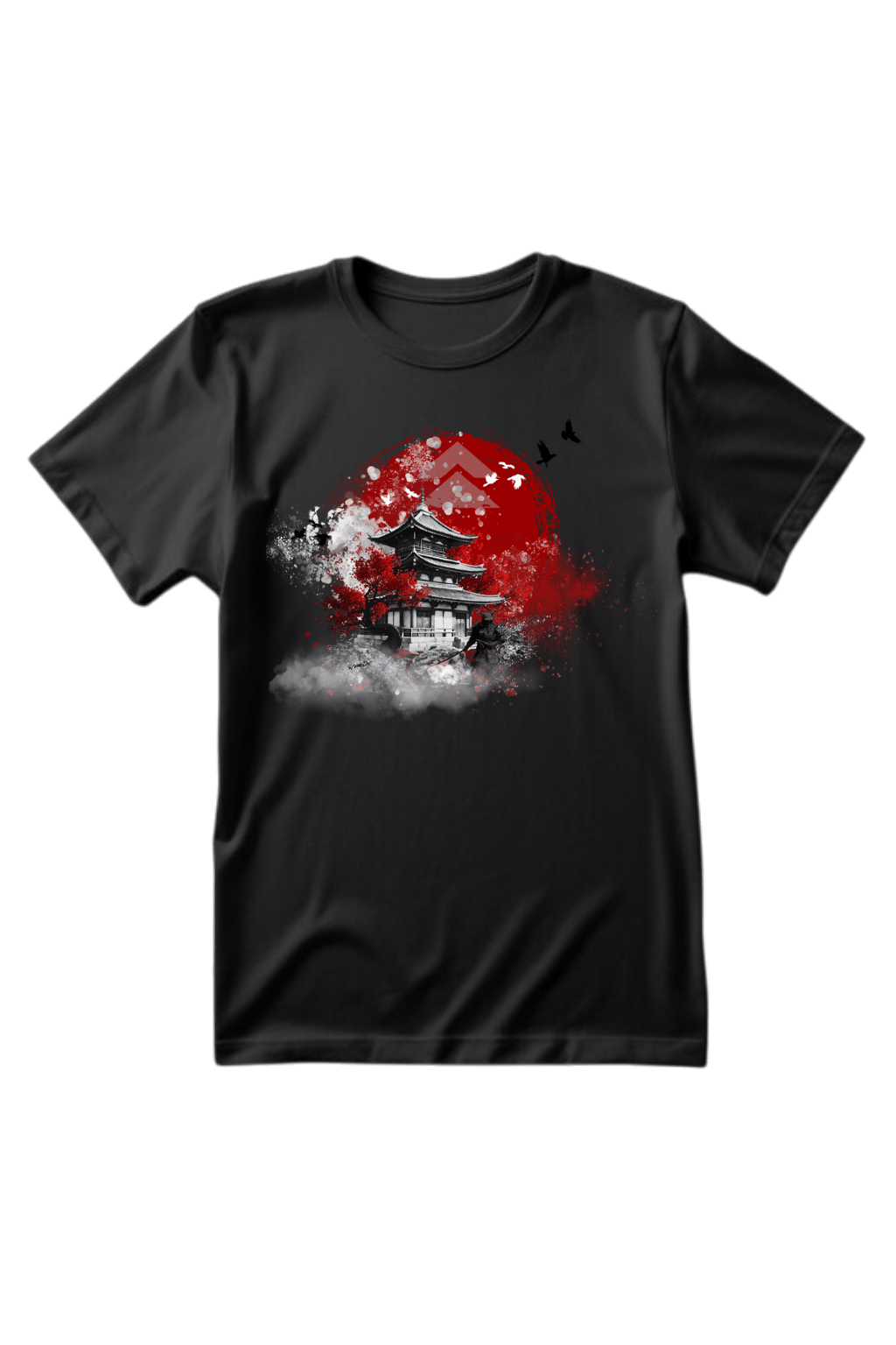 Camiseta Feminina Sob a Lua de Sangue   Ghost of Tsushima - Imagem 6