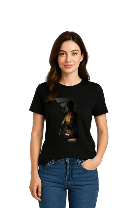 Camiseta Feminina Entre Vagalumes e Estaladores - The last of us