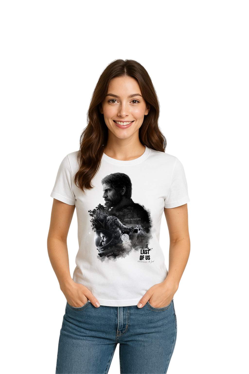 Camiseta Feminina Lembranças de Joel - The Last of Us