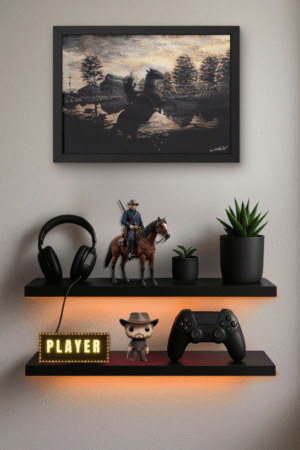 Quadro A lenda do Velho Oeste - Red Dead Redemption - Imagem 3