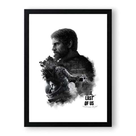 Quadro Lembranças de Joel - The Last of Us