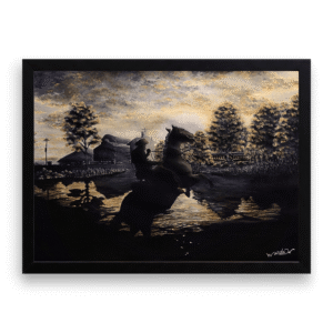 Quadro A lenda do Velho Oeste - Red Dead Redemption
