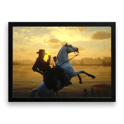 Quadro Ecos do Oeste - Red Dead Redemption 2