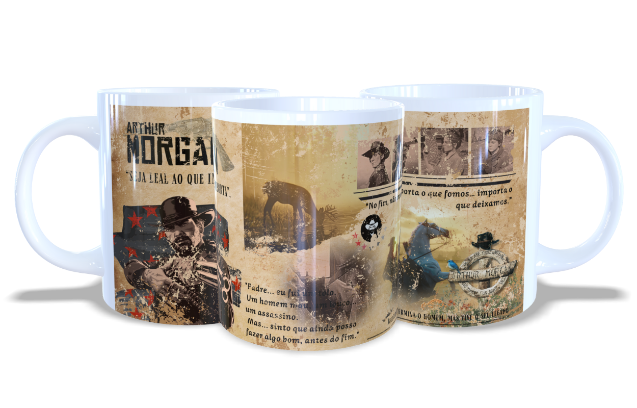 Caneca Lealdade ao que Importa - Red Dead Redemption 2