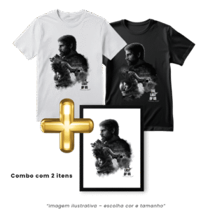 Combo Lendário Feminino 1 camiseta + 1 quadro (Escolha o tamanho e cor)