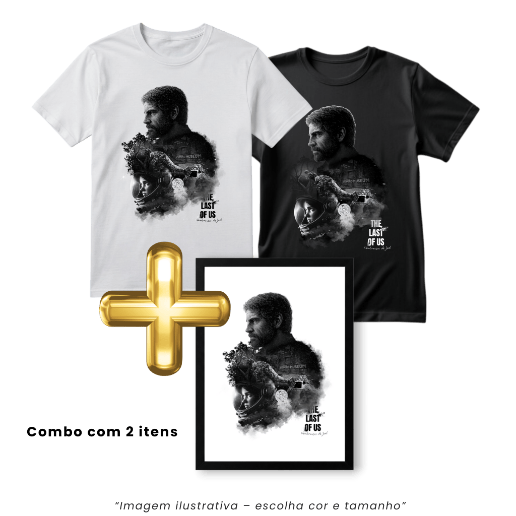 Combo Lendário Feminino 1 camiseta + 1 quadro (Escolha o tamanho e cor)