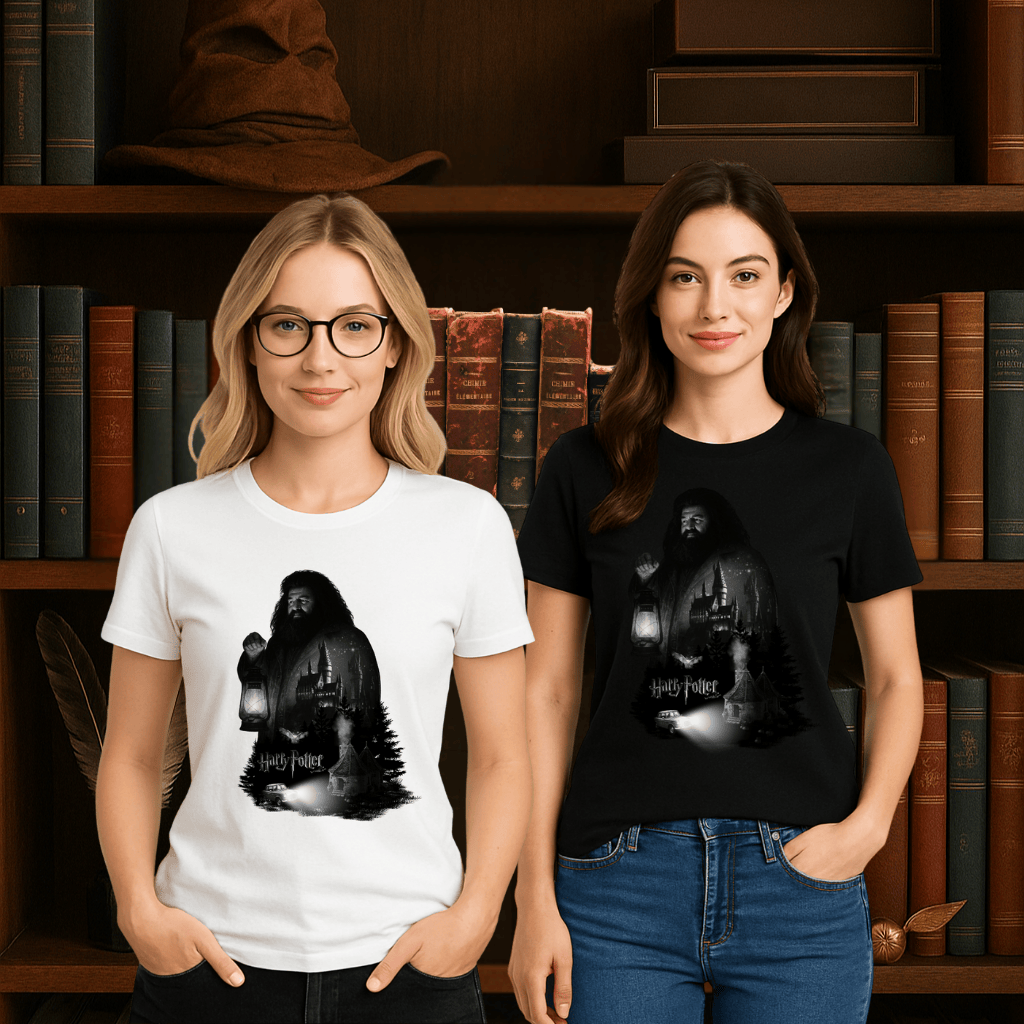 Camiseta Feminina A Magia Começa Aqui - Harry Potter - Imagem 3